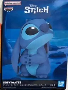 ディズニーキャラクター おおきなSOFVIMATES スティッチ フィギュア