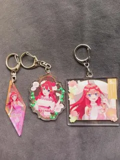 五等分の花嫁　五月　アクリルキーホルダー　まとめ売り3