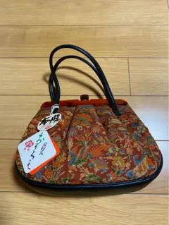 花柄 和装用ハンドバッグ