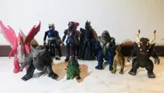 仮面ライダー　怪獣 フィギュアセット