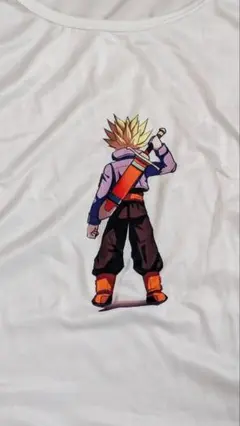 新品　ドラゴンボール　トランクス　Tシャツ　4XL 白　dragonball
