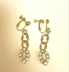 ゴールドメッキ　イヤリング