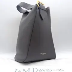 【現行極美品】J&M DAVIDSON クイバーバケット トートバッグ グレーのサムネイル