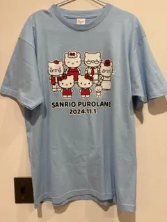 【1回着用】限定品！サンリオ　SANRIO ハローキティ　半袖Tシャツ　Lのサムネイル