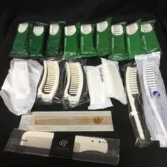 ヘアコーム・ブラシ 18点セット 旅行トラベル携帯使い捨て