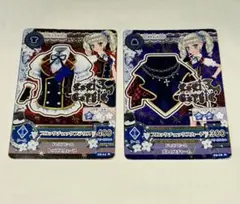 アイカツカード ロリゴシック 藤堂ユリカ ブロックチェックコーデ