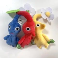 ★3種セット★ ピクミン　ぬいぐるみキーホルダー