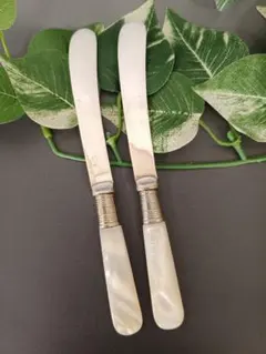 【仏蘭西】【白蝶貝】パストリーセット フォーク / ナイフ 12本 仏蘭西】【白蝶貝】パストリーセット フォーク / ナイフ 12本