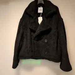 GYDA ブラック ショートコートタグ付き