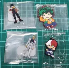 僕のヒーローアカデミア アクスタ、ラバスト4個セット