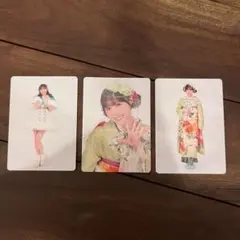 櫻井優衣　クリスマストレカ　振袖トレカ