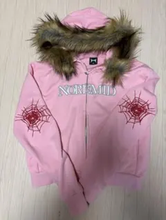 NOREMID ノーリミッド ファージップパーカー ピンク 希少Sサイズ