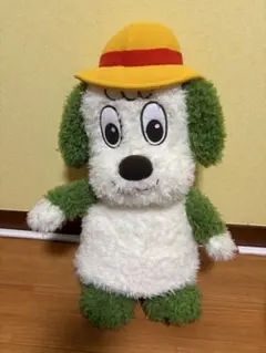 いないいないばあのわんわんのぬいぐるみ 中型 帽子付き