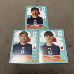 Panini FIFA World Cup 2026 ステッカー　日本代表3枚
