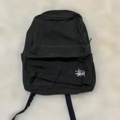 大人気 STUSSY キャンバス リュック ブラックのサムネイル