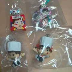 ぺこちゃんお菓子のめじるしアクセサリー2026　4種セット