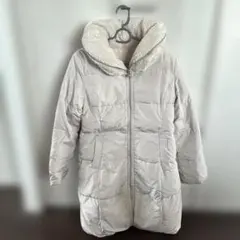 最終値下げ‼️ミッシュマッシュ リバーシブル ボアダウン ベージュ Mサイズのサムネイル