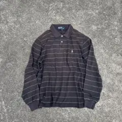 90s Polo by Ralph Lauren 長袖 ポロシャツ ボーダー