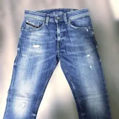 DIESEL THOMMER-T ジョグジーンズ　27 スウェットデニム