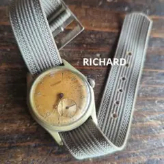 本日まで限定値下げ!ヴィンテージ★手巻き式腕時計★スモセコ★RICHARDのサムネイル