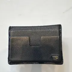 トムフォード　ブラック レザー カードケース