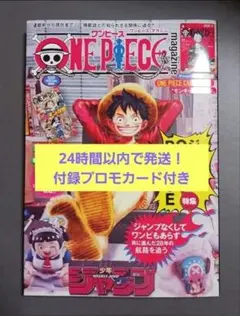 新品　未使用　ワンピース　マガジン　20号　ルフィ プロモカード付　１冊