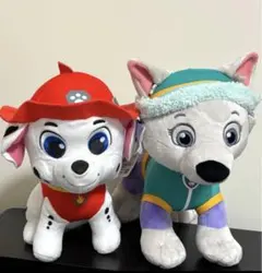 パウ・パトロール ぬいぐるみ 2体セット