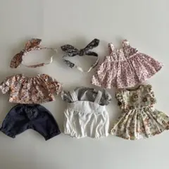 メル、ソラン、レミンちゃん着せ替えハンドメイド服セット