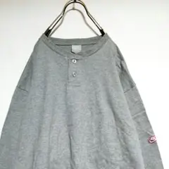 ワンポイト 銀タグ NIKE AIR ヘンリーネック スウェット