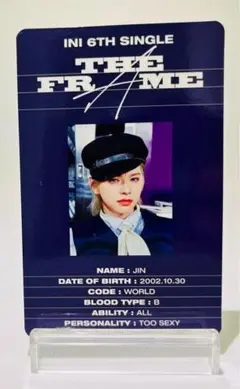 松田迅 ID Card INI THE FRAME MULTI-FRAME
