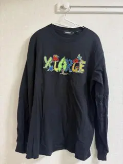 XLARGE 長袖カットソー ブラック Sサイズのサムネイル