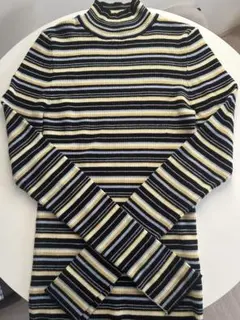 SLY ストライプ 長袖ニット セーター FREEサイズ