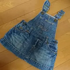 babyGAP デニム ジャンパースカート 70