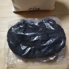 COS コンバーチブルスエードバッグ black - メルカリ