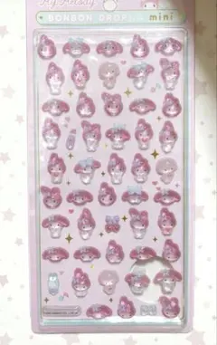 マイメロディ ボンボンドロップ ミニ BONBON DROP mini シール