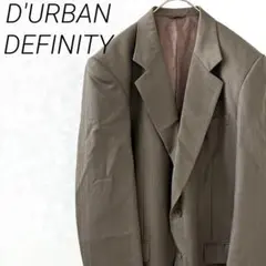 D'URBAN DEFINITY テーラードジャケット ストライプ ウール混