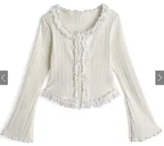 GRL レースフリルトップス　即購入◯