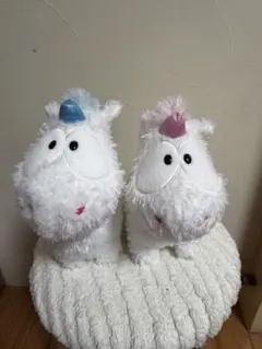 NICIユニコーンぬいぐるみ 2体セット