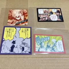 ヒロアカ　原画展 爆豪勝己ステッカー コレクション　スクエアステッカー