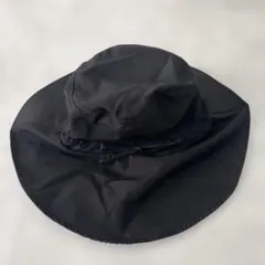 ブラックアウトドアハット