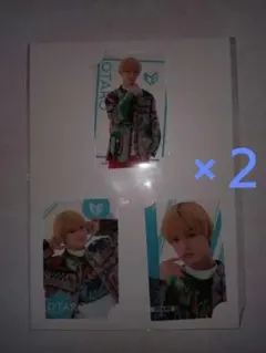 EBIDANくじ vol.2　ビジュアルクリアカード３枚セット　中村旺太郎