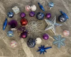 クリスマスオーナメントセット 多彩なデザイン