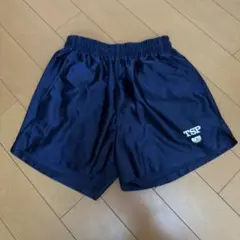 TSP 卓球用パンツ M ネイビー 光沢あり
