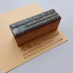 【専用】アメリカ ヴィンテージ メタルスタンプ 011422