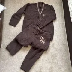 GELATO PIQUE ブラウン ルームウェア セット