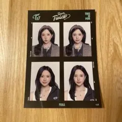 TWICE Team TWICE MINA 証明写真風ステッカー