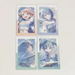 プロセカ エピカ 花里みのり 桐谷遥 日野森雫 初音ミク 箔押し