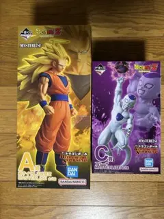 一番くじドラゴンボールZ A賞 超サイヤ人3孫悟空 C賞 フリーザ 2種セット