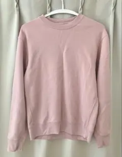 ユニクロ　スウェットシャツ　Sサイズ　カラー11ピンク