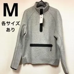 新品　Mサイズ　ナイキ　NIKE テック フリース ハーフジップ スウェット